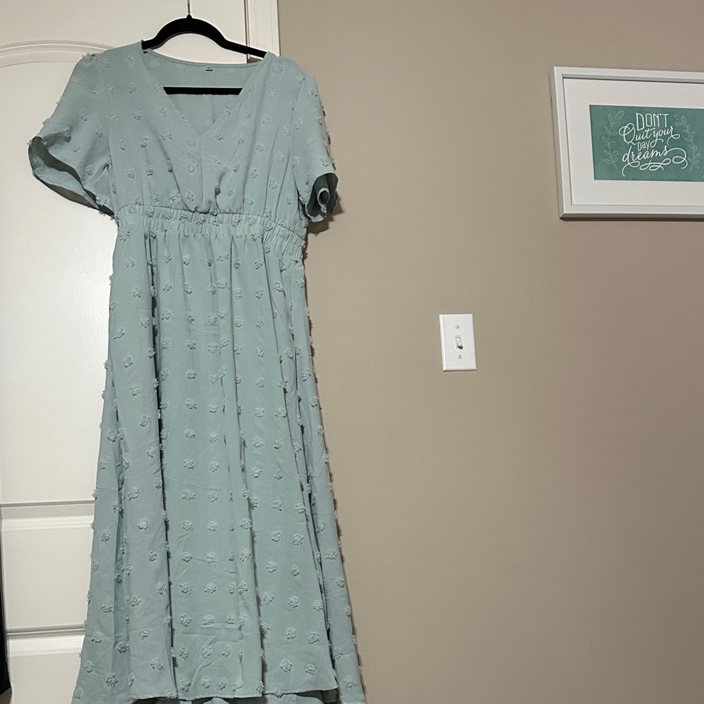 Seafoam Green Women's Maxi dress